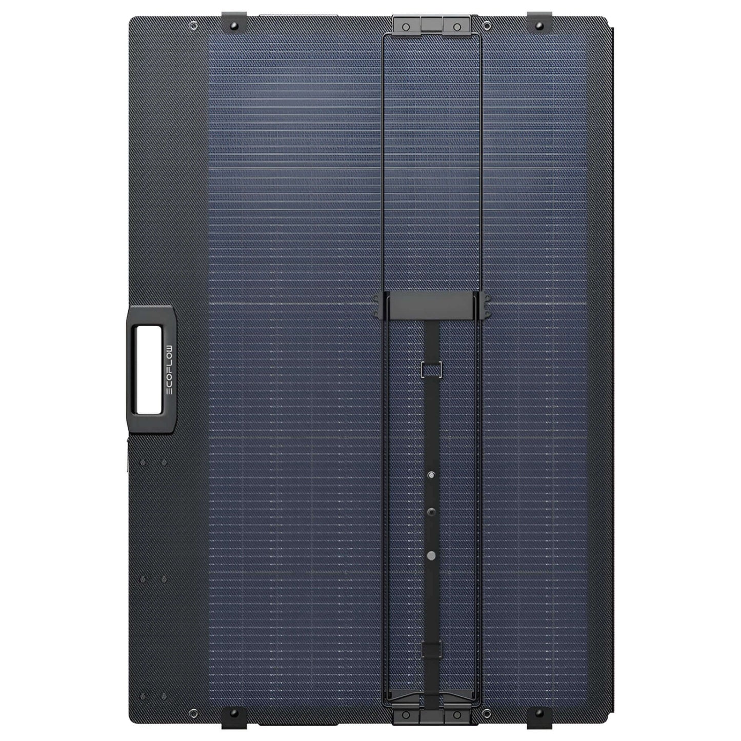 EcoFlow 400W draagbaar zonnepaneel opgevouwen op lichte achtergrond