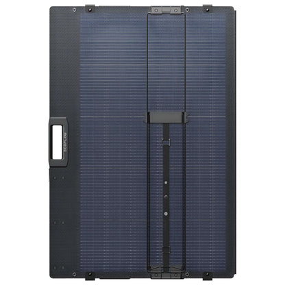EcoFlow 400W draagbaar zonnepaneel opgevouwen op lichte achtergrond