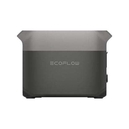 Zijaanzicht van EcoFlow Delta 3 power station met logo op de behuizing