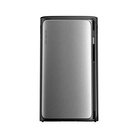 EcoFlow STREAM Pro hybride thuisbatterij in zilver frontaanzicht op witte achtergrond