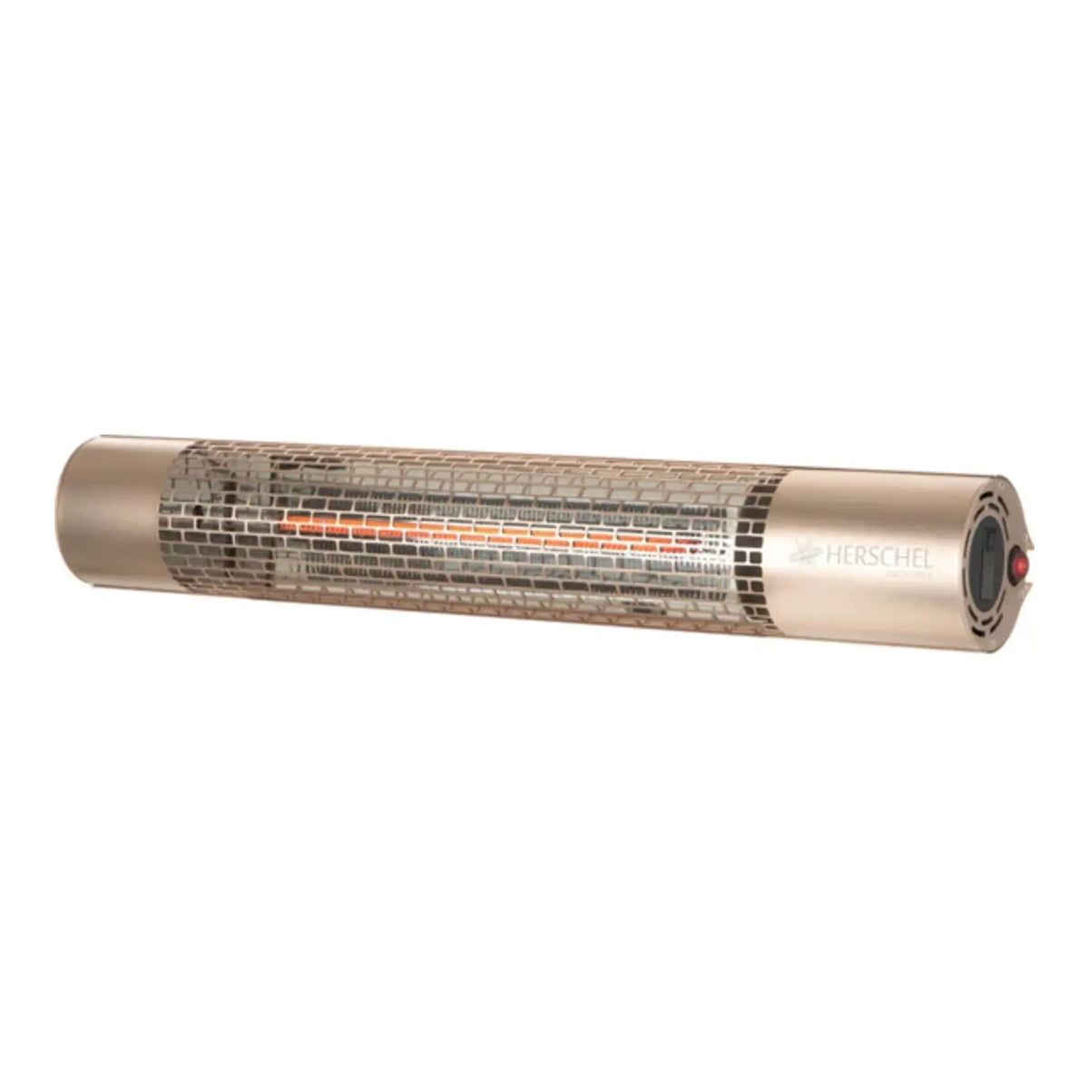 Gouden Herschel CALIFORNIA 2000 W infrarood terrasverwarmer zonder standaard op witte achtergrond