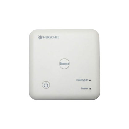 Herschel iQ R2 ontvanger in witte behuizing op witte achtergrond