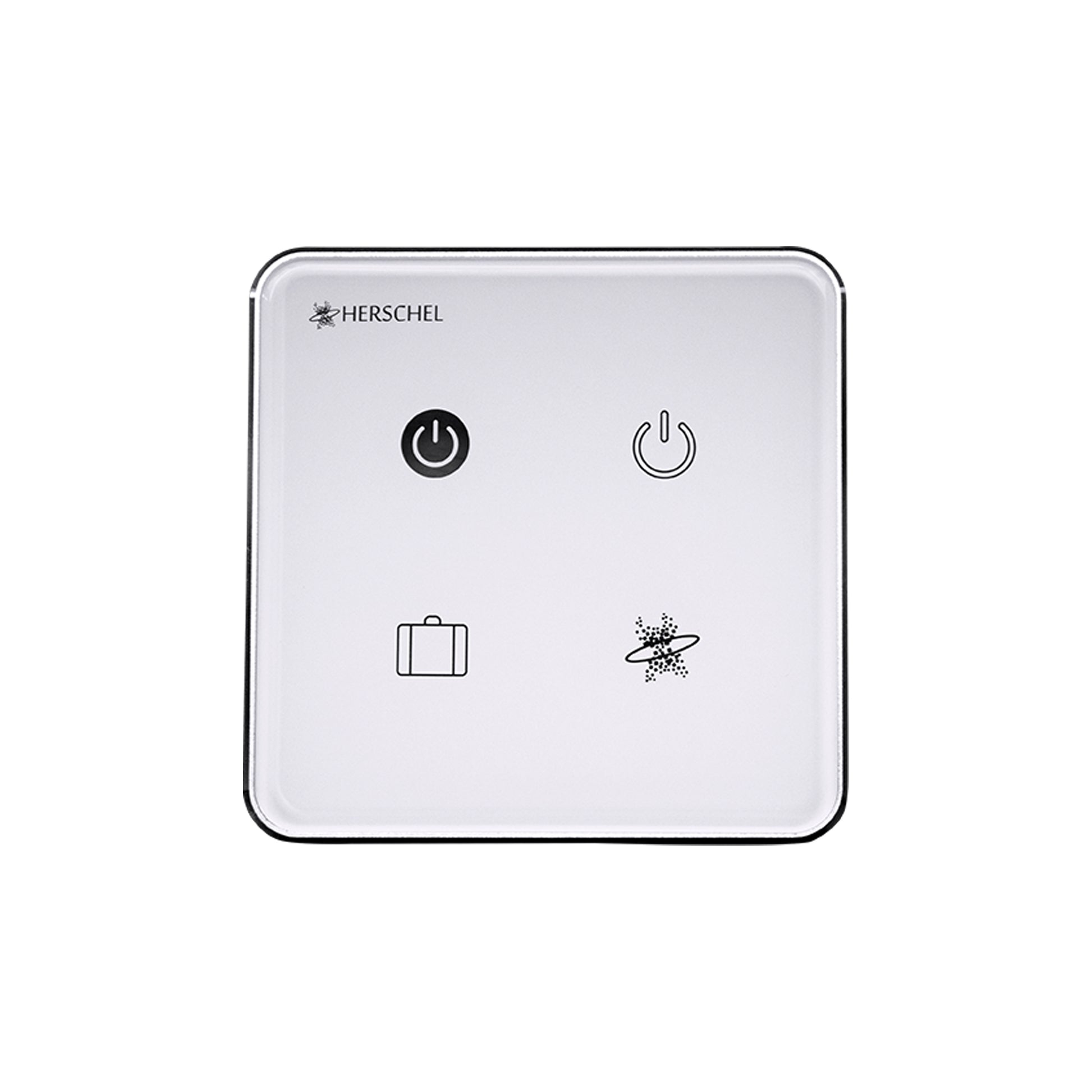 Herschel iQ Smart Scene Switch wandschakelaar in witte uitvoering met vier bedieningsknoppen