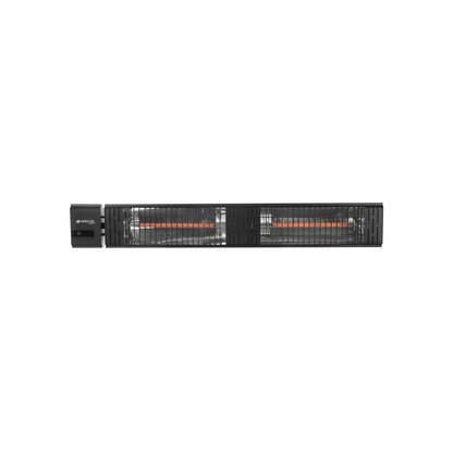 Zwarte Herschel MANHATTAN 3000 W infrarood terrasverwarmer, vooraanzicht