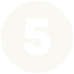 5-licht beige icoon