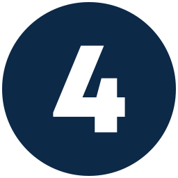 4-blauw icoon